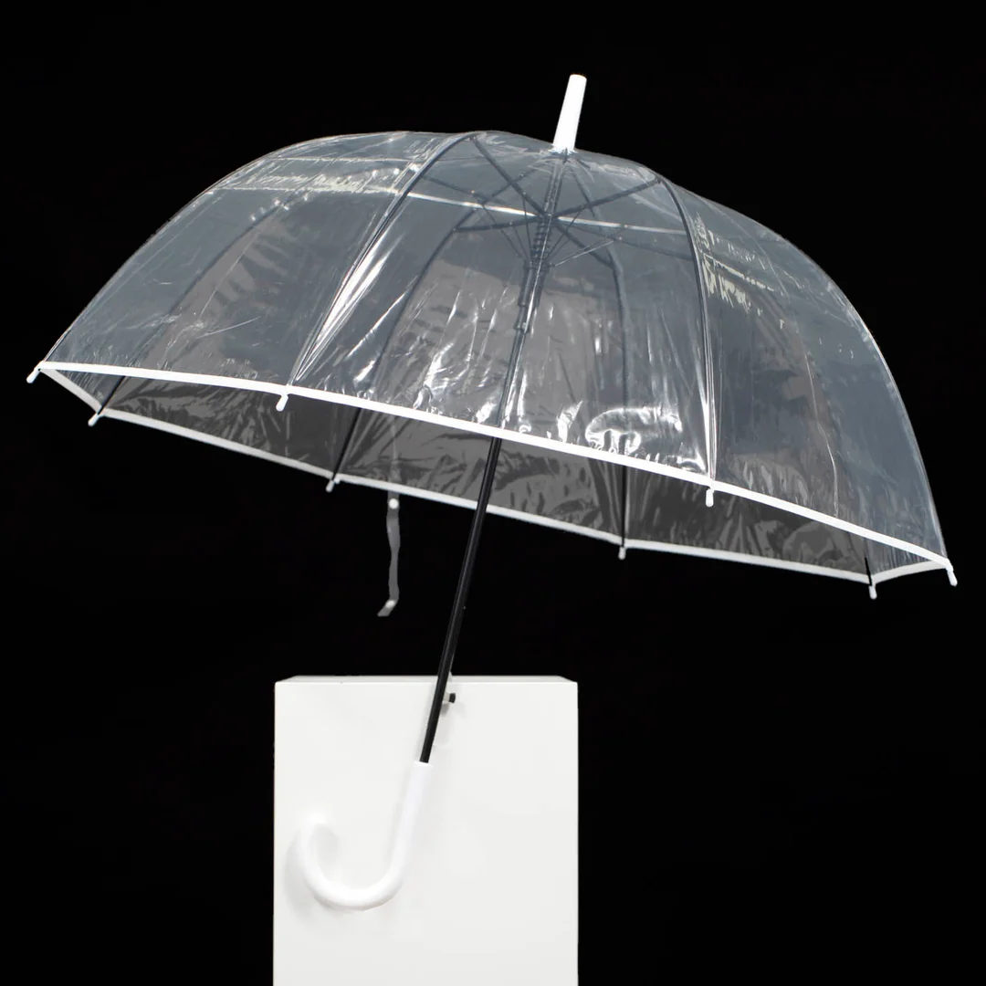 Clear Umbrella — Sunshine Coast wedding hire