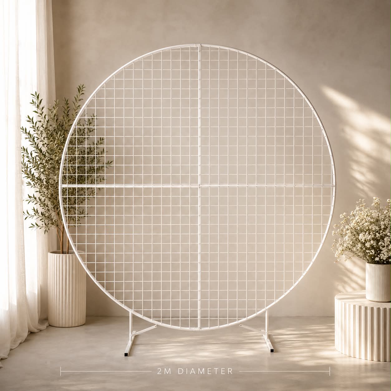 Mesh Stand — Sunshine Coast wedding hire